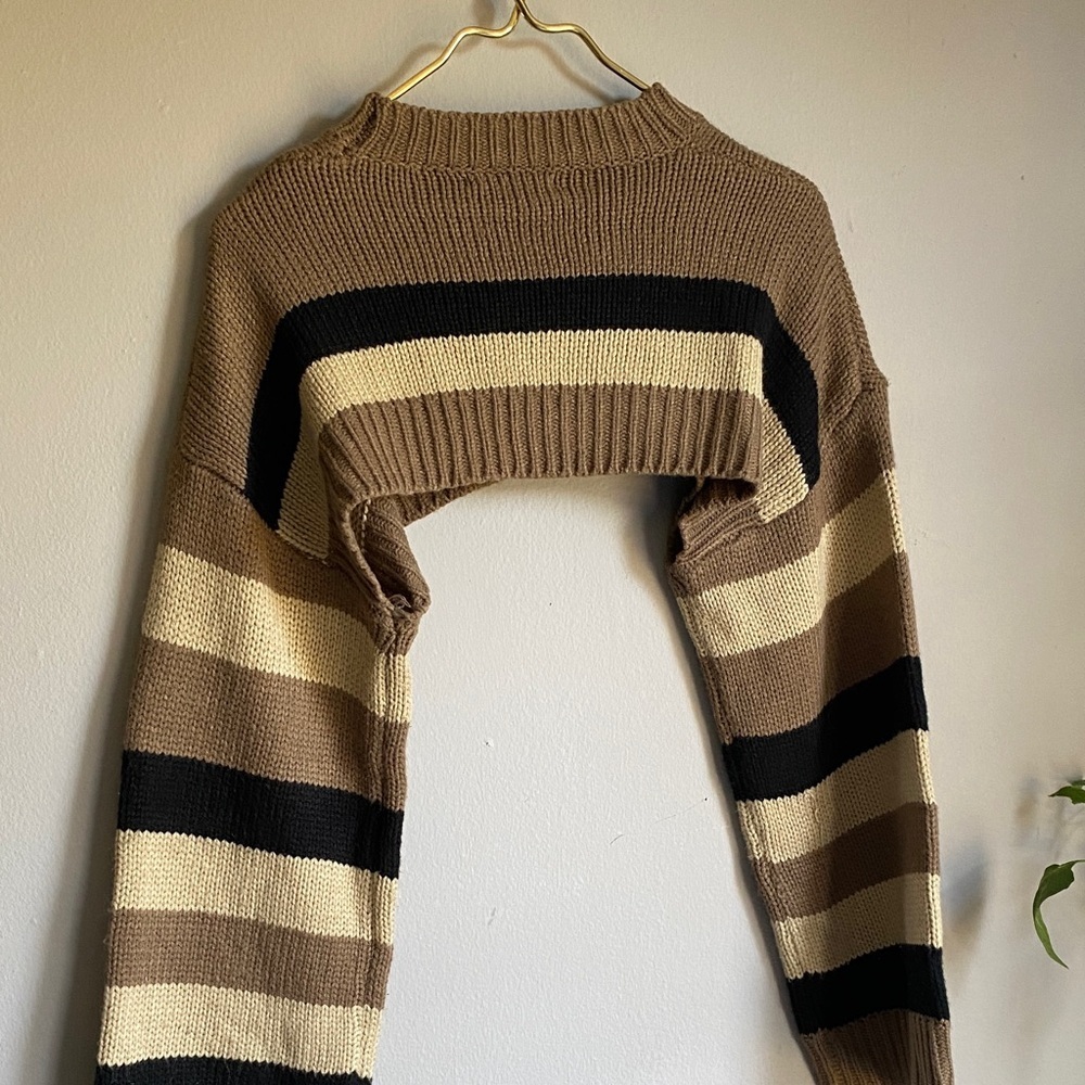 SHEIN Multicolor Striped Sweater - Picture 6 of 9